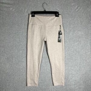 Zobha Women's Peach Stonewash Capri‎ Leggings Size Large